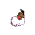 Jucarie de plus, Capibara, tip suport, accesoriu telefon, maro deschis/roz