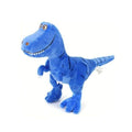 Jucarie de plus Dinozaur T- rex , albastru , 40 cm
