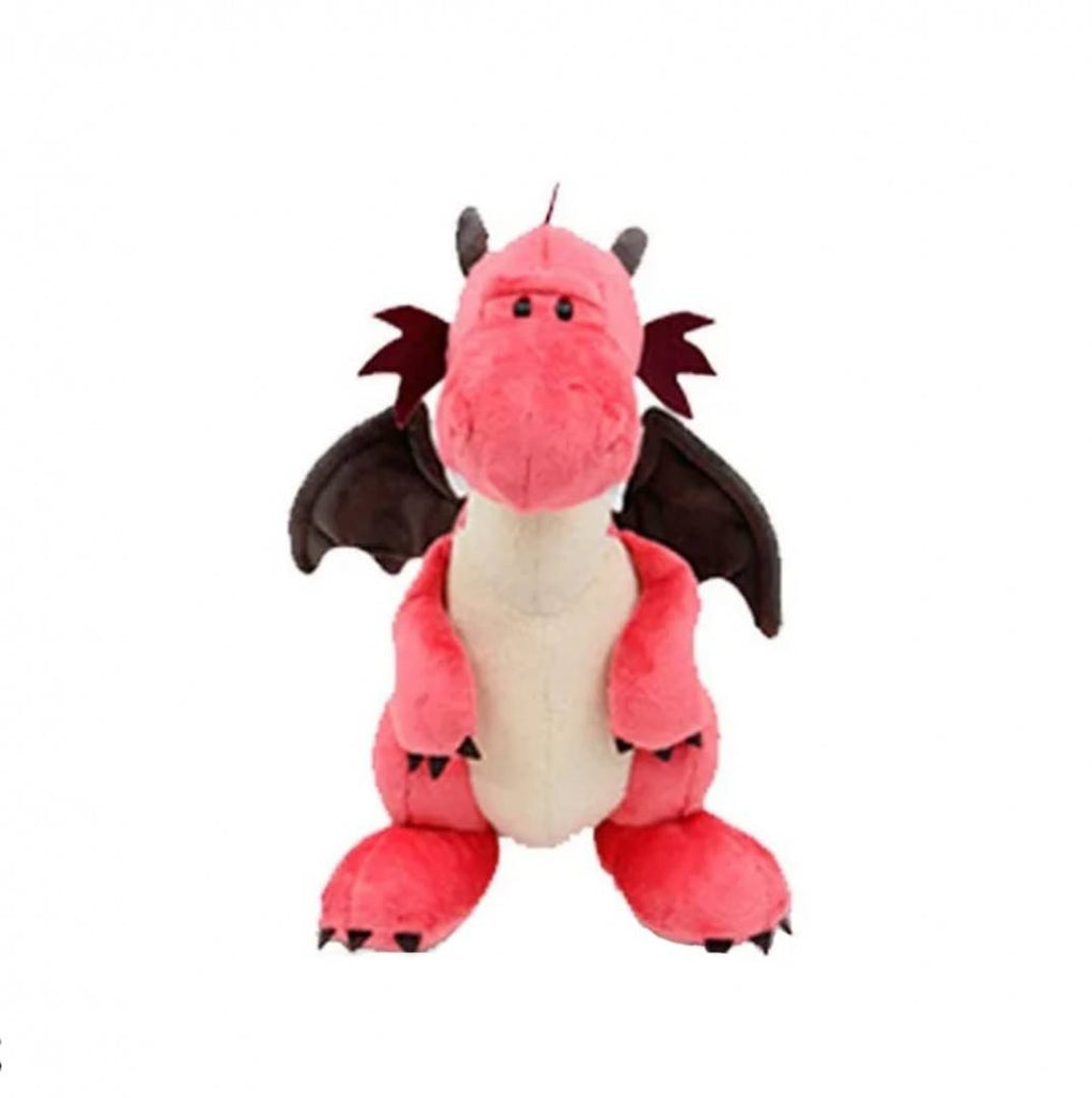 Jucarie de plus, Dinzaur cu aripi, roz, 37 cm