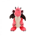 Jucarie de plus, Dinzaur cu aripi, roz, 37 cm