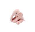 Jucarie de plus, Elefant, roz, 29 cm, 2 ani+