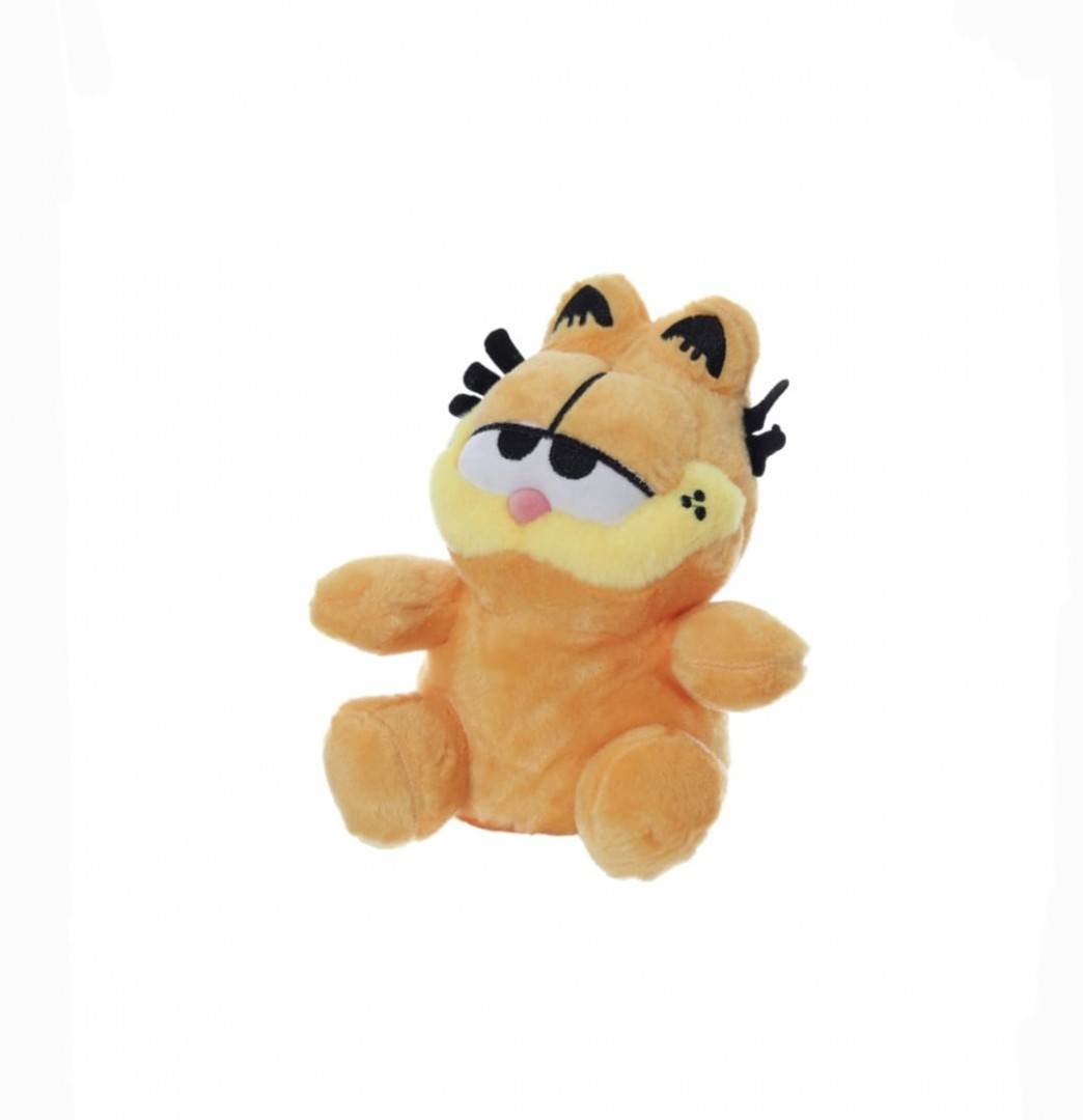 Jucarie de plus, Garfield, cu privire somnoroasa, galben, 23 cm