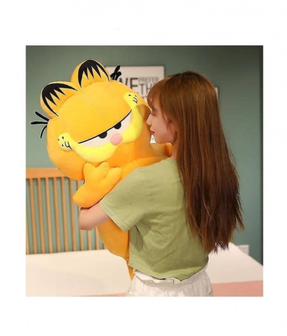 Jucarie de plus, Garfield, portocaliu, 50 cm