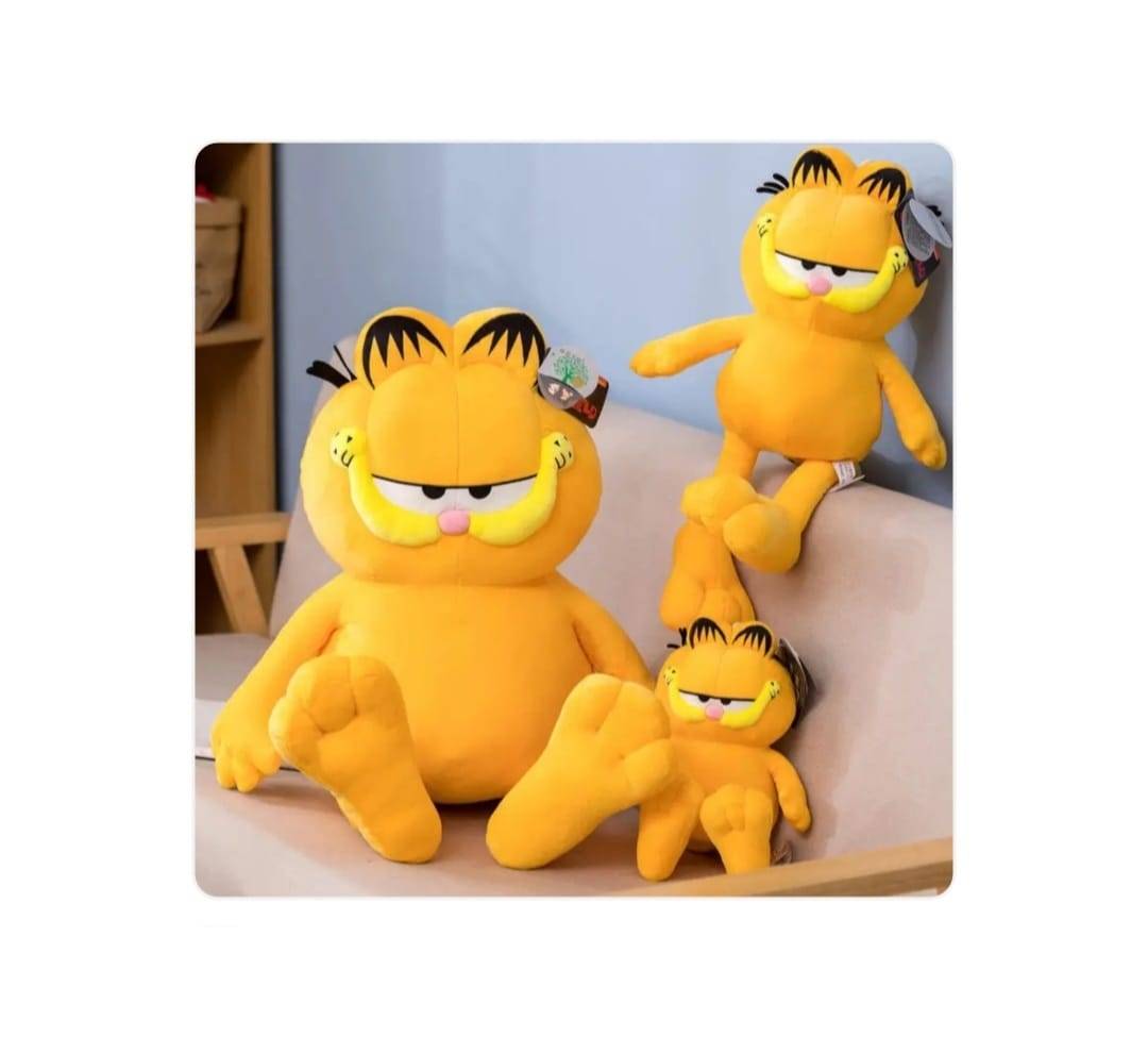 Jucarie de plus, Garfield, portocaliu, 75 cm