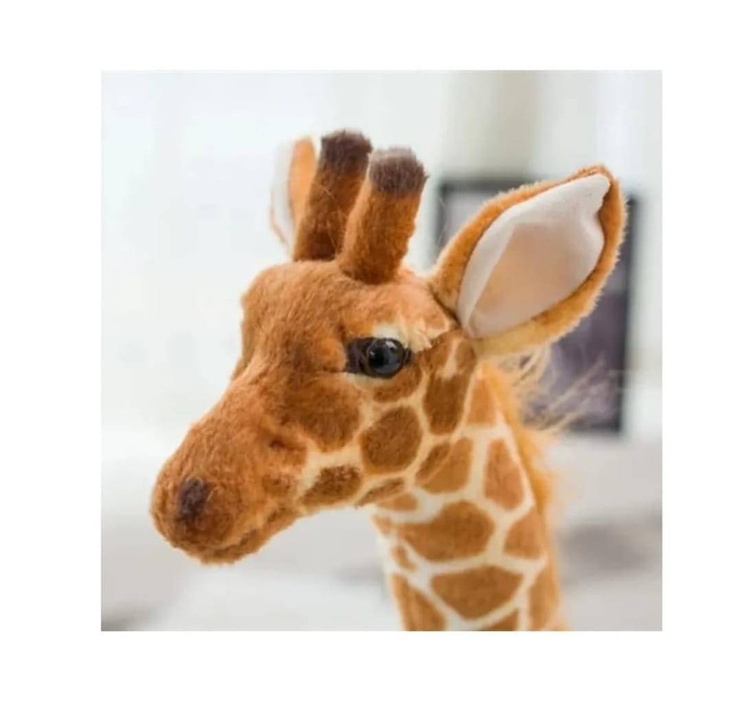 Jucarie de plus, Girafa, multicolor, 140 cm