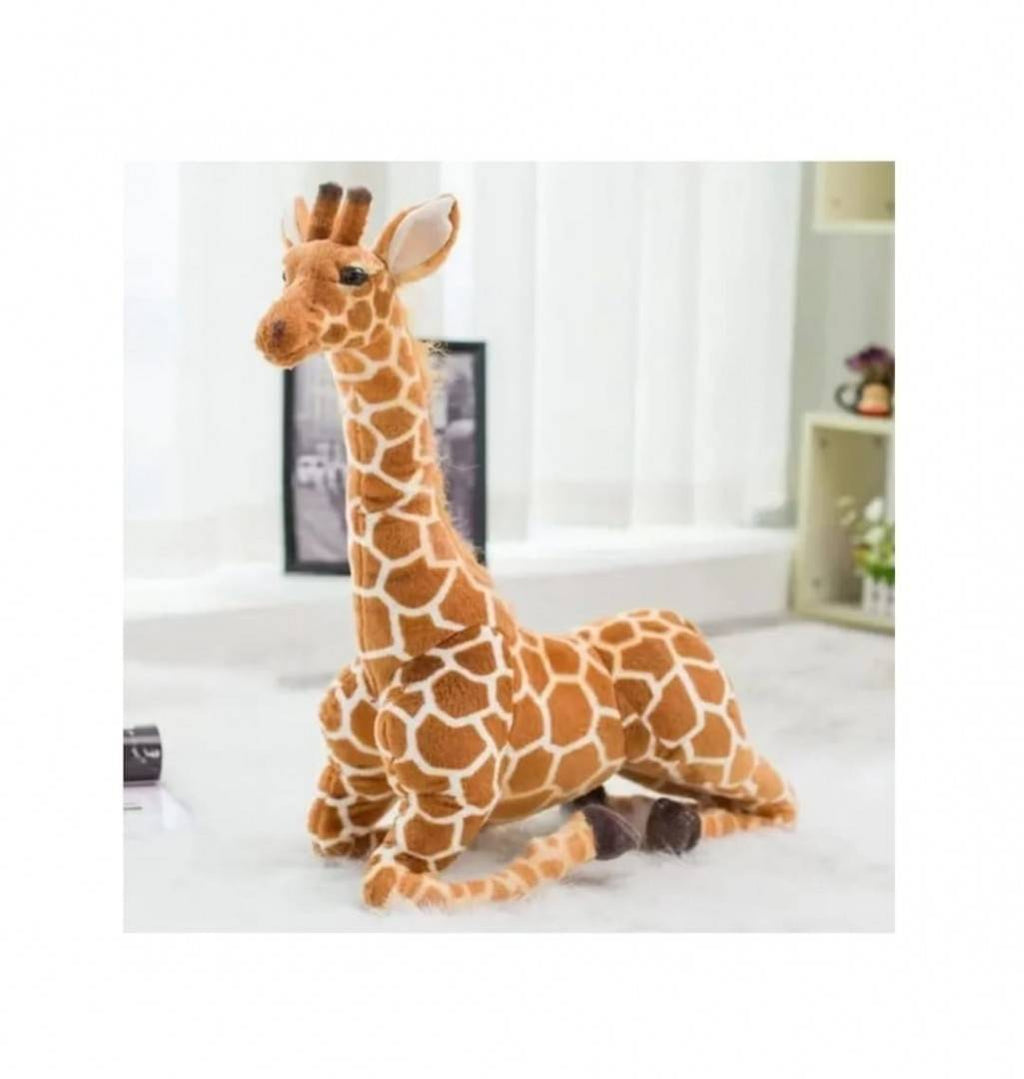 Jucarie de plus, Girafa, multicolor, 50 cm