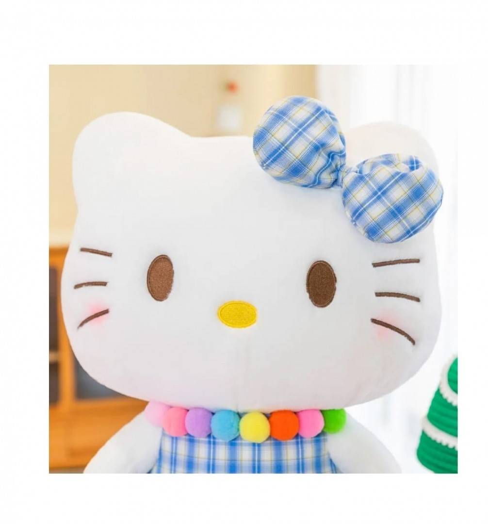 Jucarie de plus, Hello Kitty, blue, 33 cm