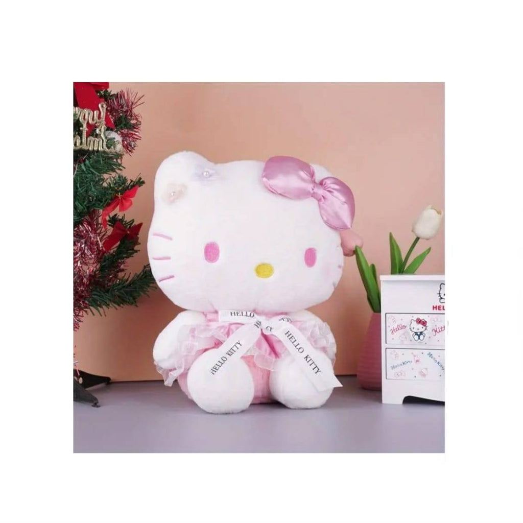 Jucarie de plus, Hello Kitty, multicolor, 44 cm