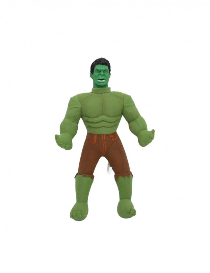 Jucarie de plus, Hulk, realist, sunet, verde, 42 cm