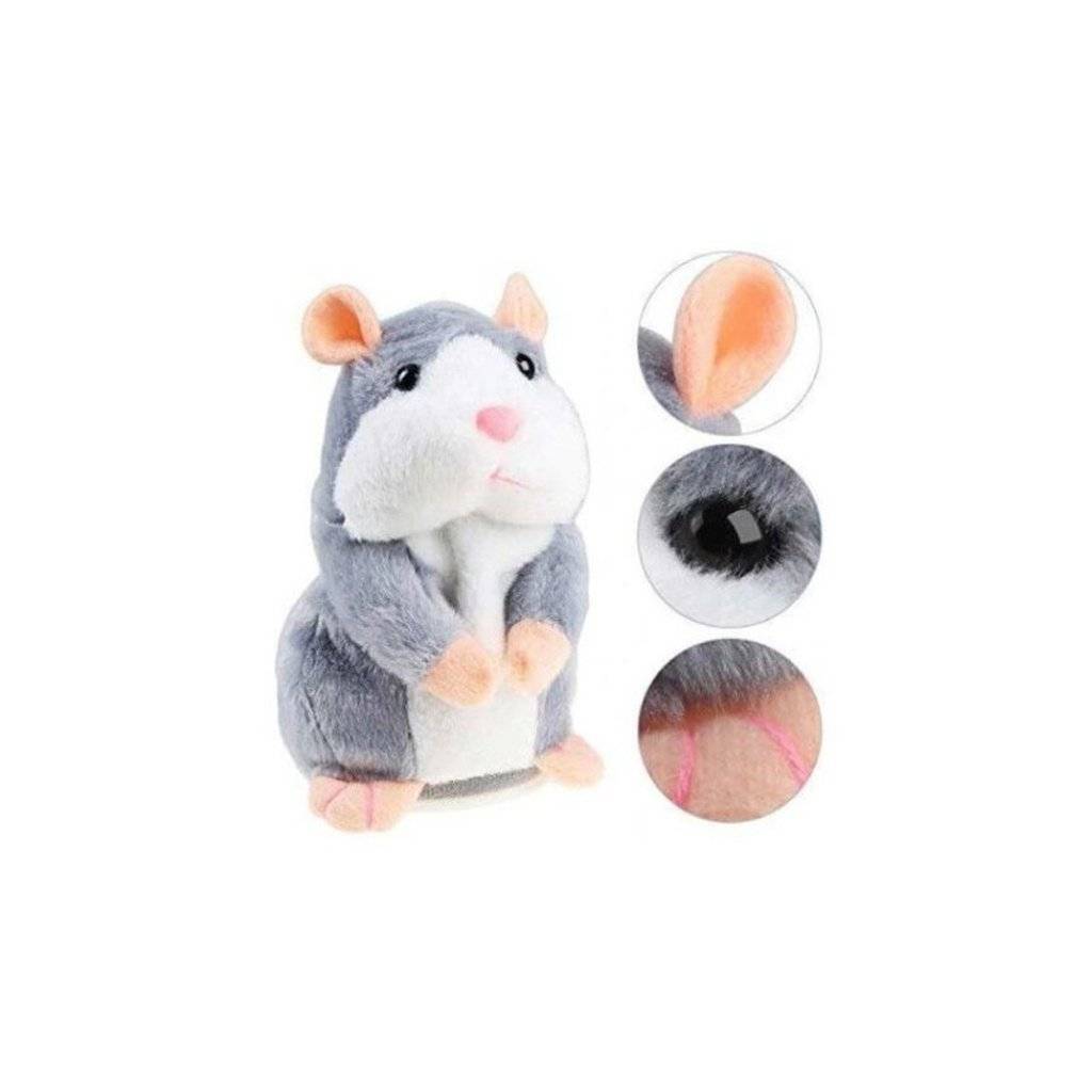 Hamster vorbitor, gri
