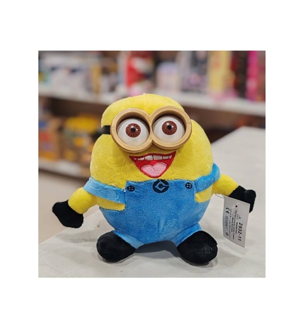 Jucarie de plus, Minion, multicolor, 22 cm
