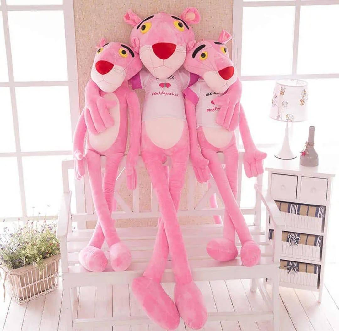 Jucarie de plus, Pantera Roz 125 cm