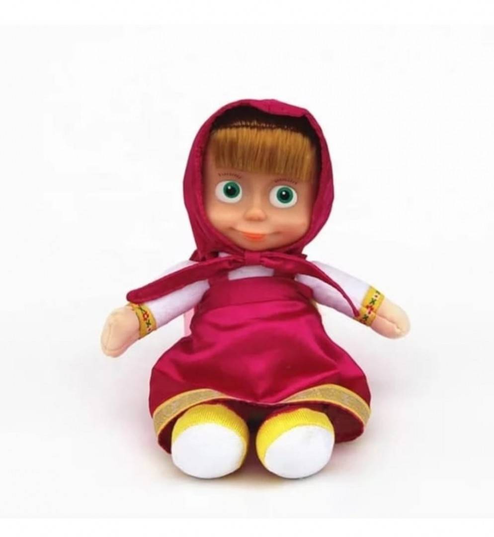 Jucarie de plus, Papusa Masha, multicolor, 30 cm