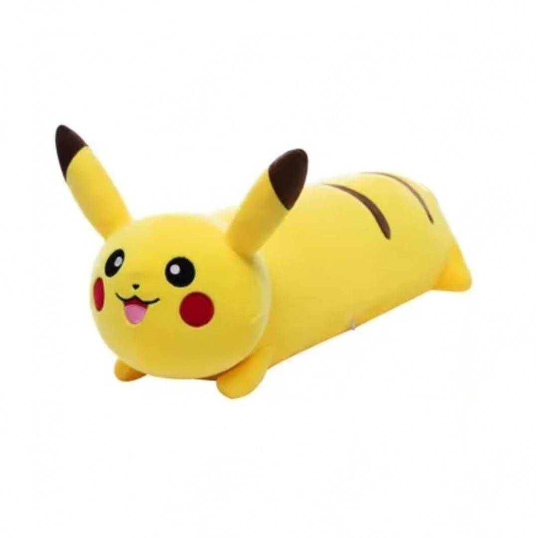 Jucarie de plus, Pikachu, tip perna, galben, 115 cm