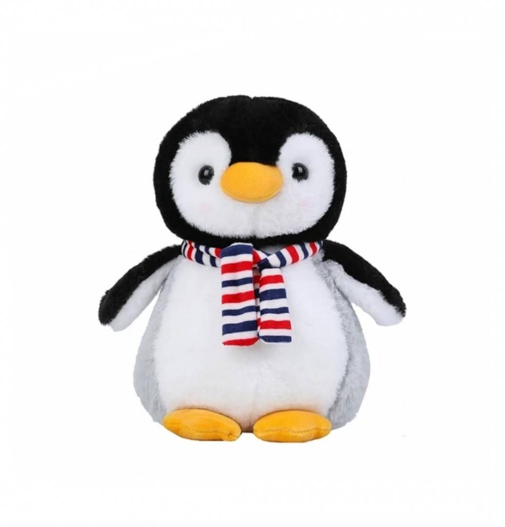 Jucarie de plus, Pinguin, multicolor, 25 cm
