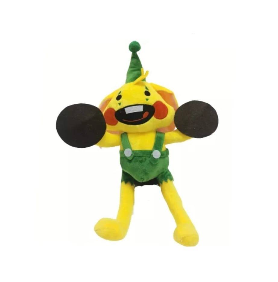 Jucarie de plus, Pj Pug Bunny Bunzo, Poppy Playtime Iepure Clown, multicolor, 40 cm