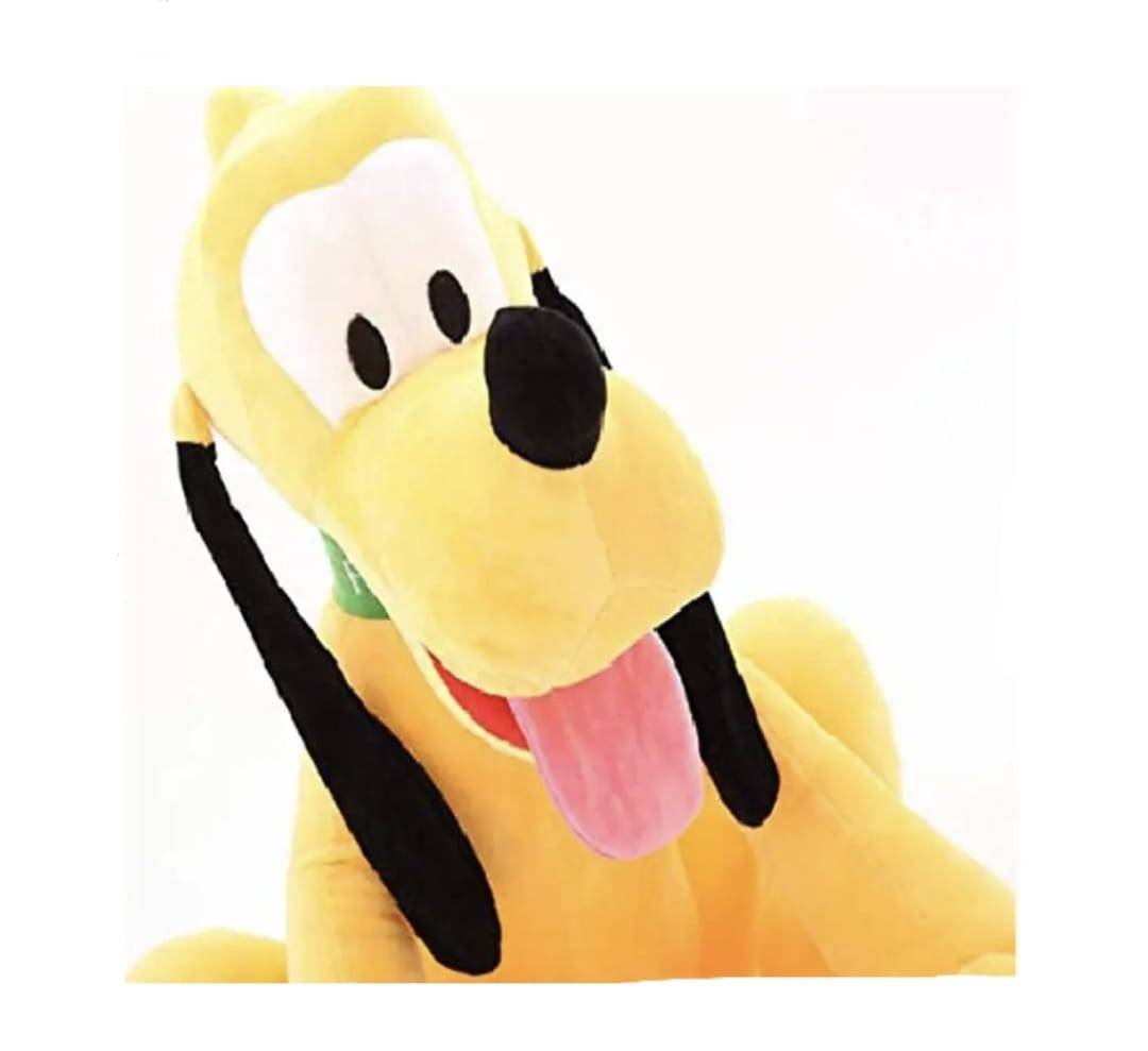 Jucarie de plus Pluto, galben, MASHASHOP, galben, 64 cm