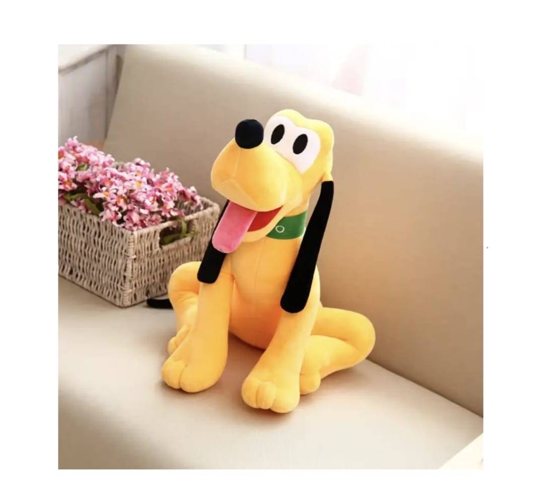 Jucarie de plus Pluto, galben, MASHASHOP, galben, 64 cm