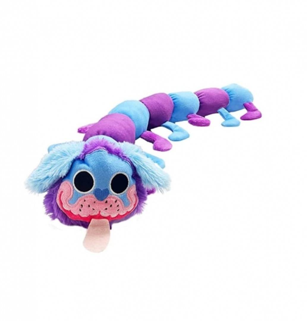 Jucarie de plus, Pug-a-Pillar, MoreJieka, Multicolor, 40 cm