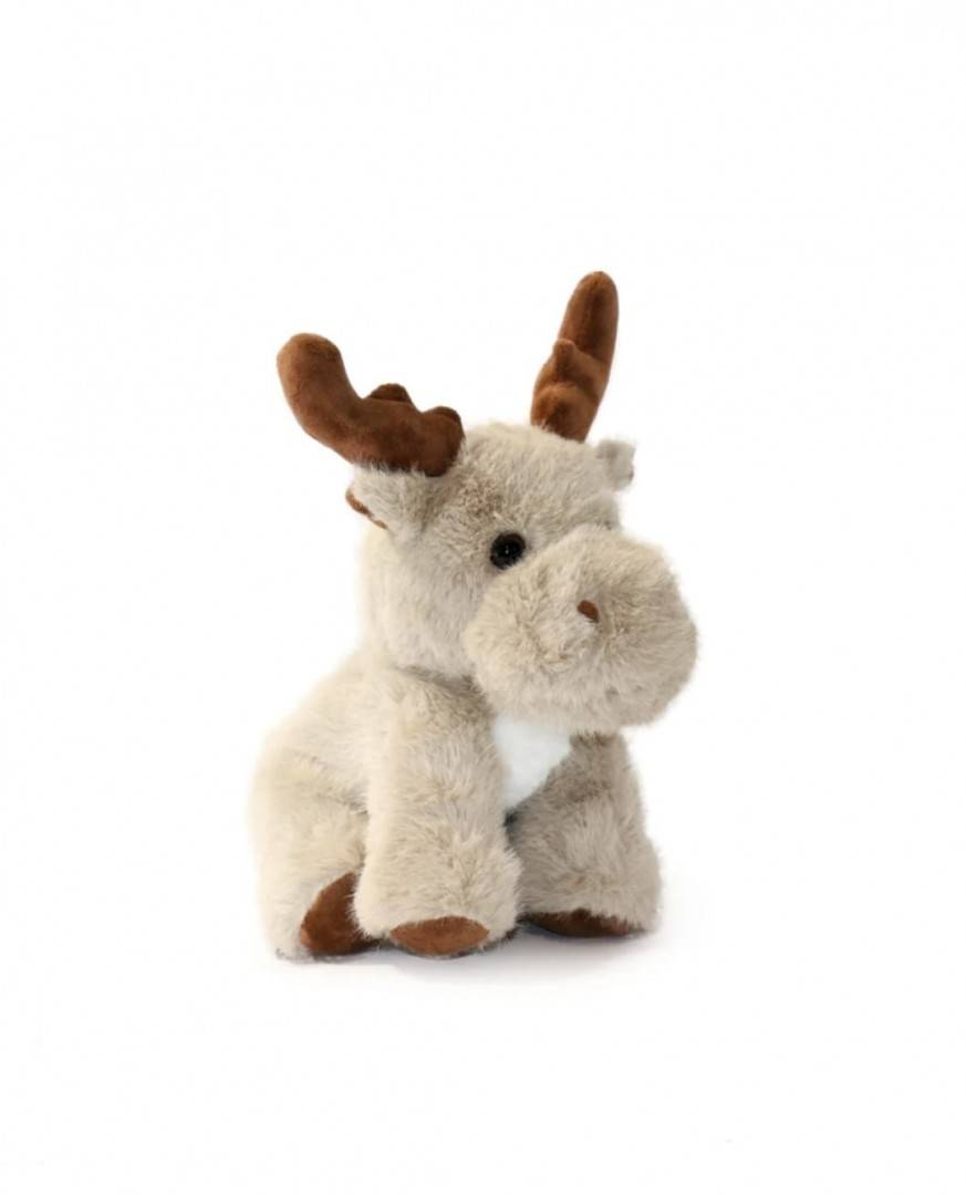 Jucarie de plus, Ren, gri, 30 cm