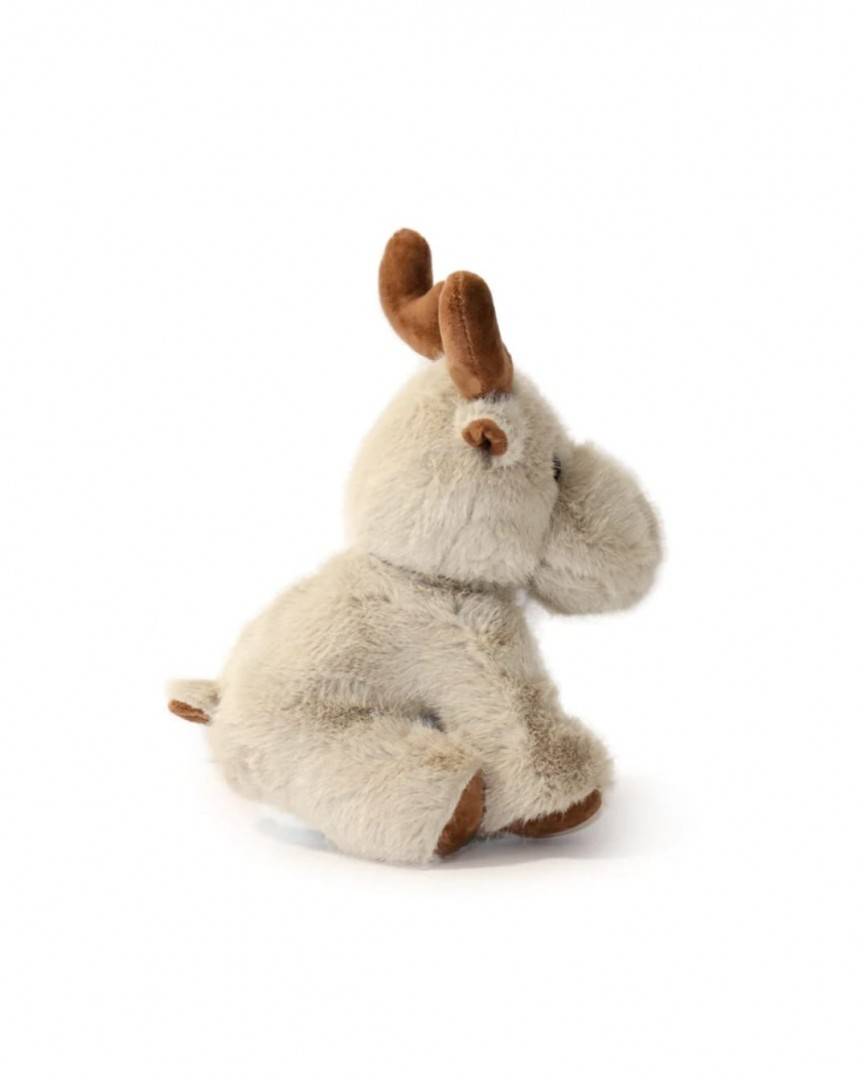 Jucarie de plus, Ren, gri, 30 cm