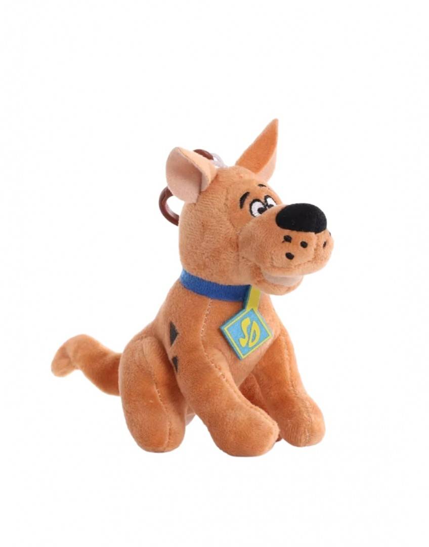 Jucarie de plus, Scooby Doo, tip breloc, multicolor, 12 cm