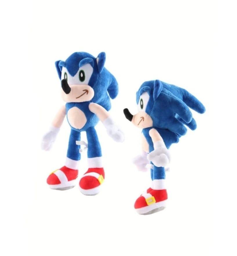 Jucarie de plus, Sonic, multicolor, 25 cm