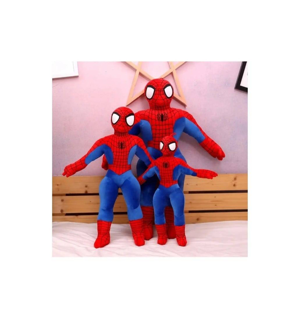 Jucarie de plus, Spider - Man, rosu/albastru, 85 cm