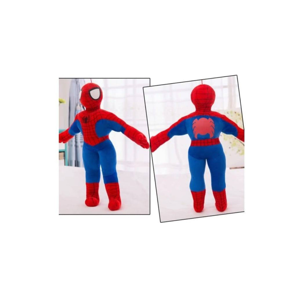 Jucarie de plus, Spider - Man, rosu/albastru, 85 cm