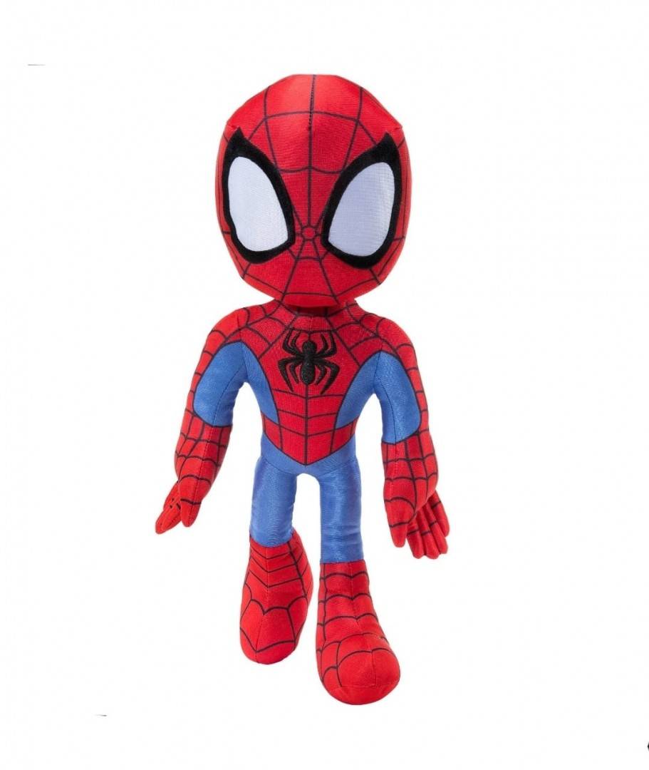 Jucarie de plus, Spidey rosu/albastru, 35 cm