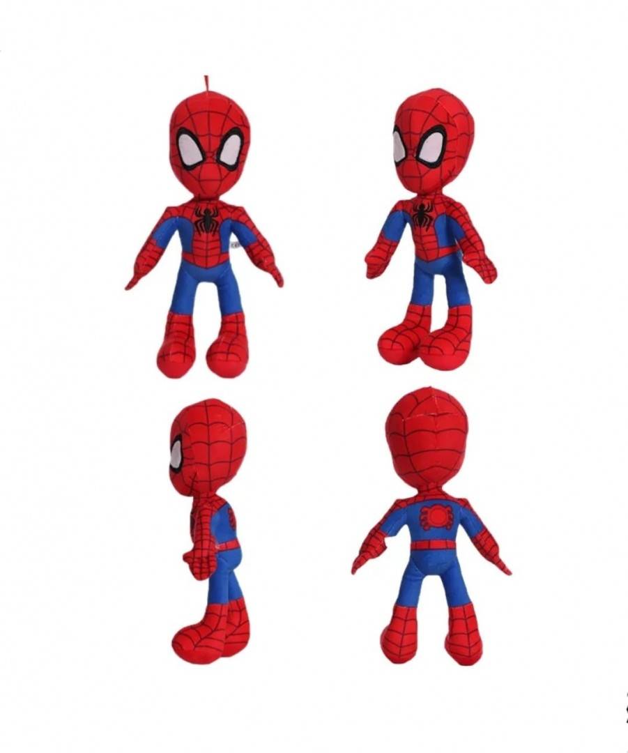 Jucarie de plus, Spidey rosu/albastru, 35 cm