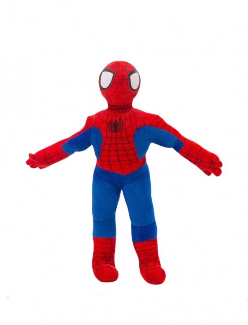 Jucarie de plus, Spiderman, rosu/albastru, 125 cm