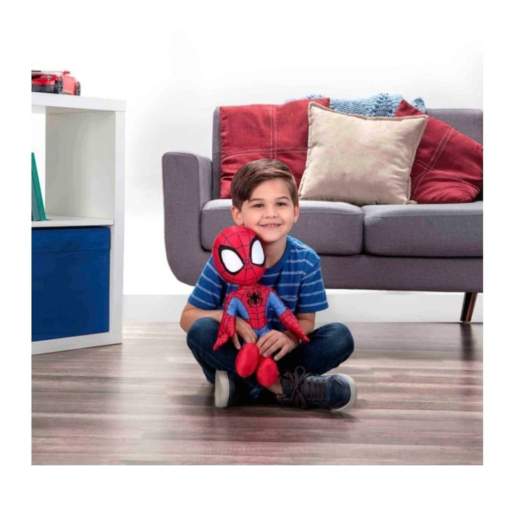 Jucarie de plus, Spidey rosu/albastru, 35 cm