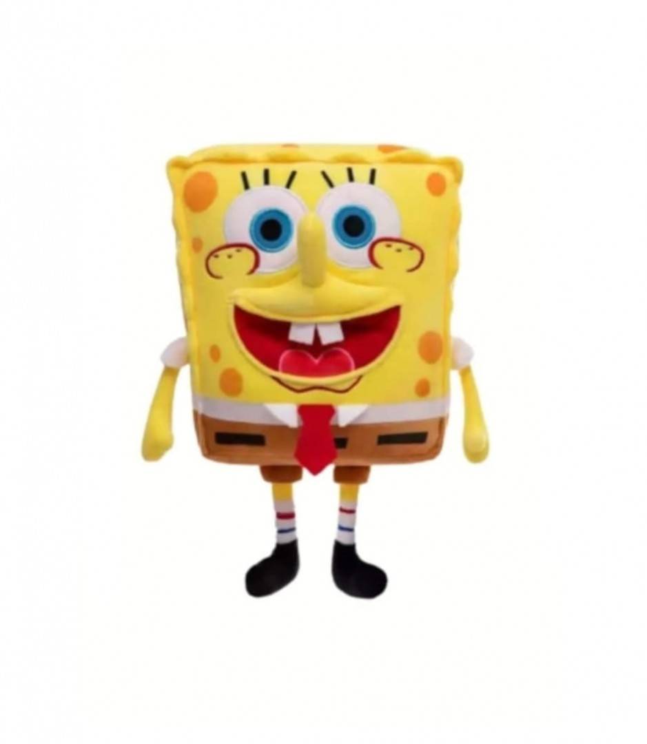 Jucarie de plus, SpongeBob, galben, 65 cm