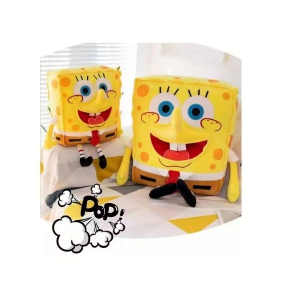 Jucarie de plus, SpongeBob, galben, 65 cm