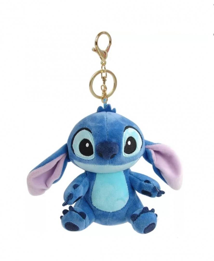 Jucarie de plus Stitch, tip breloc, multicolor, 12 cm