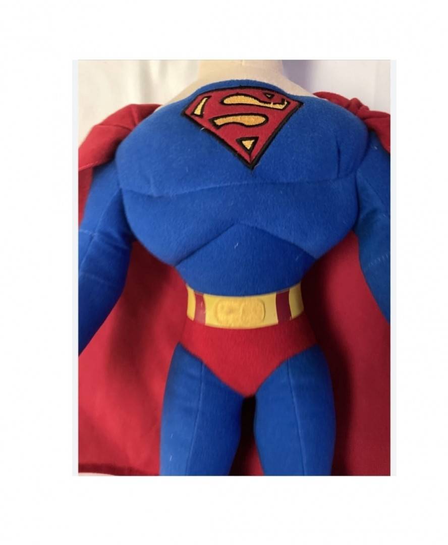 Jucarie de plus, Superman, realist, albastru, 41 cm