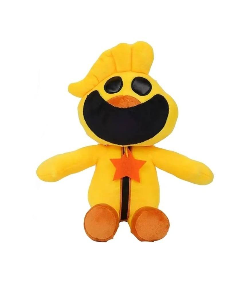 Jucarie de plus, The Smiling Critters, galben, 32 cm