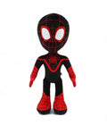 Jucarie de plus, tip Spidey Miles, rosu/negru, 35 cm