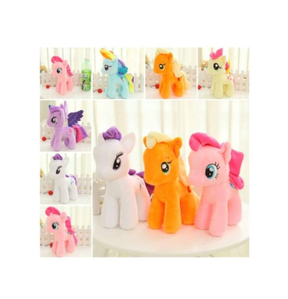 Jucarie de plus, Unicorn, My little poney, 35 cm