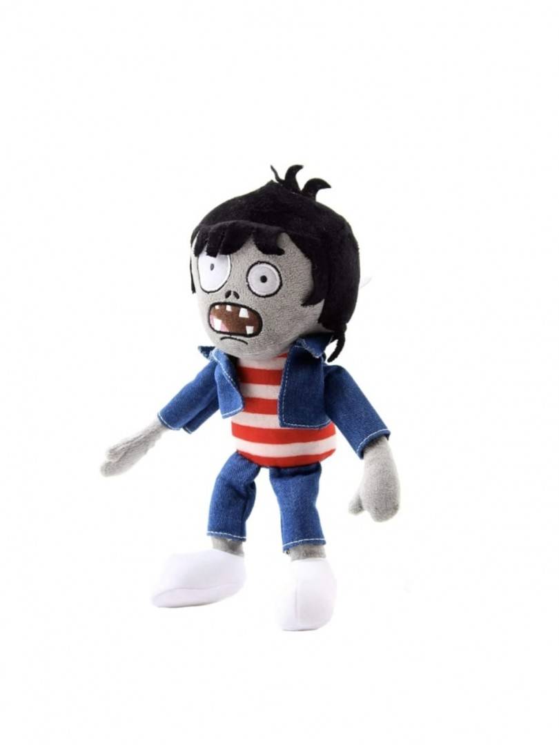 Jucarie din plus pentru copii, Conehead Zombie, Plants vs Zombies, 28 cm