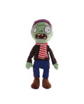 Jucarie din plus pentru copii, Green Pirate Zombie, Plants vs Zombies, 28 cm