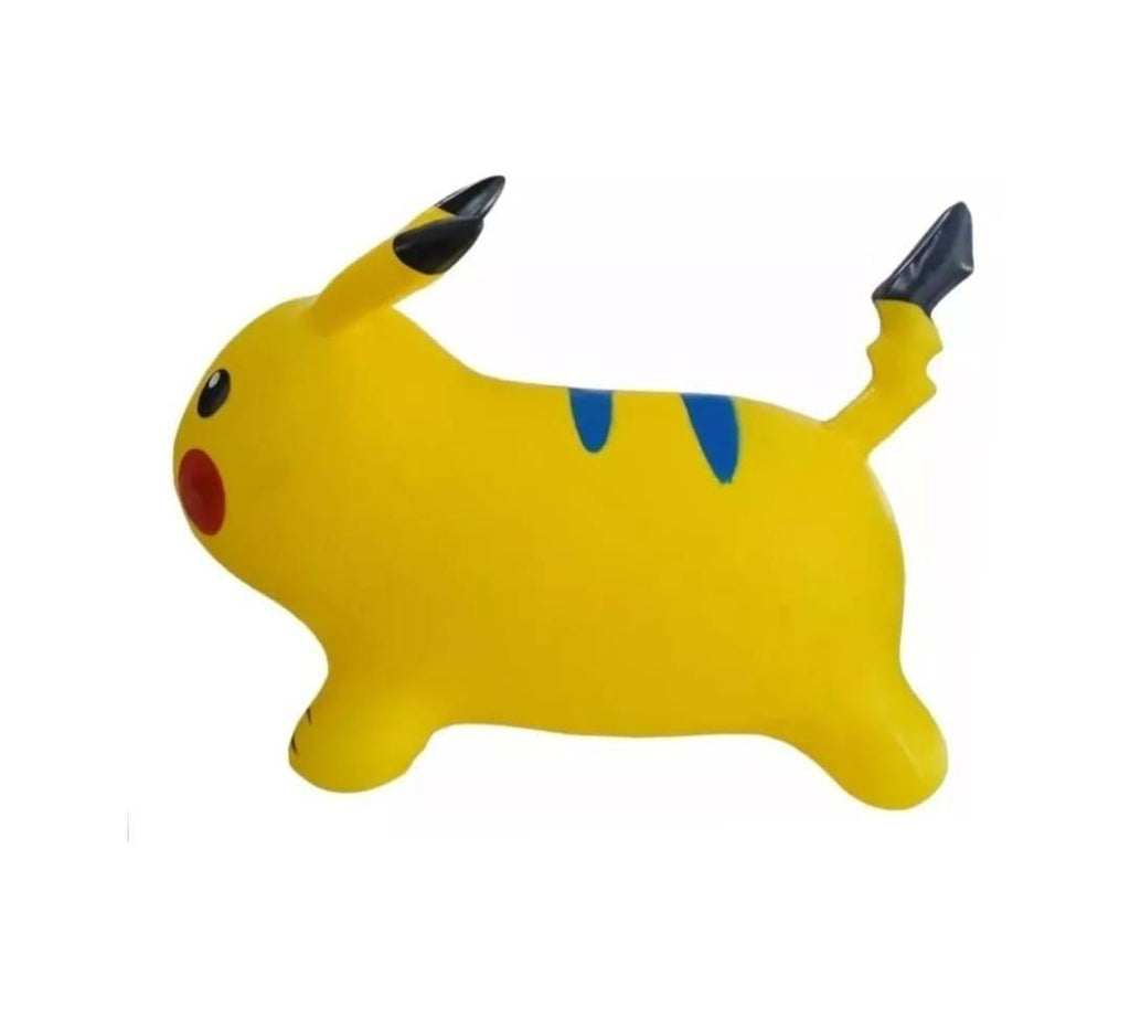 Jucarie gonflabila, model Pikachu, galben, 65 cm