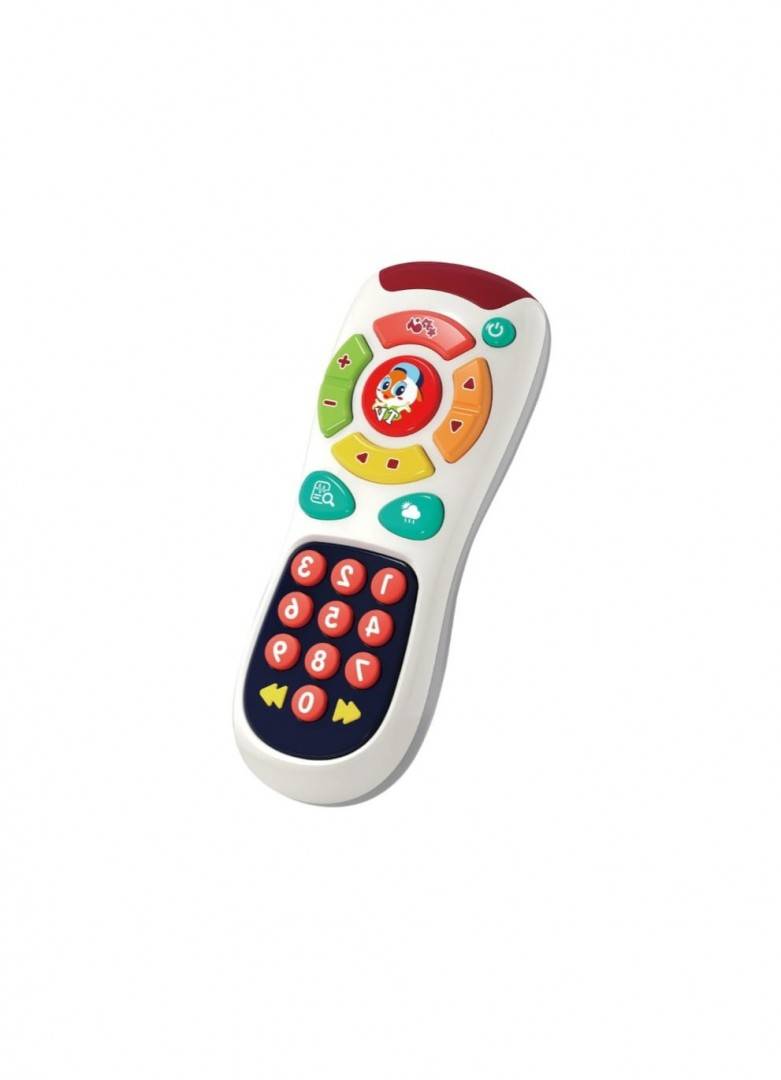 Jucarie interactiva bebe, Telecomanda , Hola, multicolor, 6 luni +