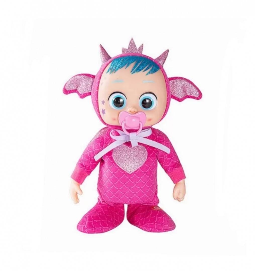 Jucarie interactiva, Bebelus Cry, plimbaret, roz, 30 cm