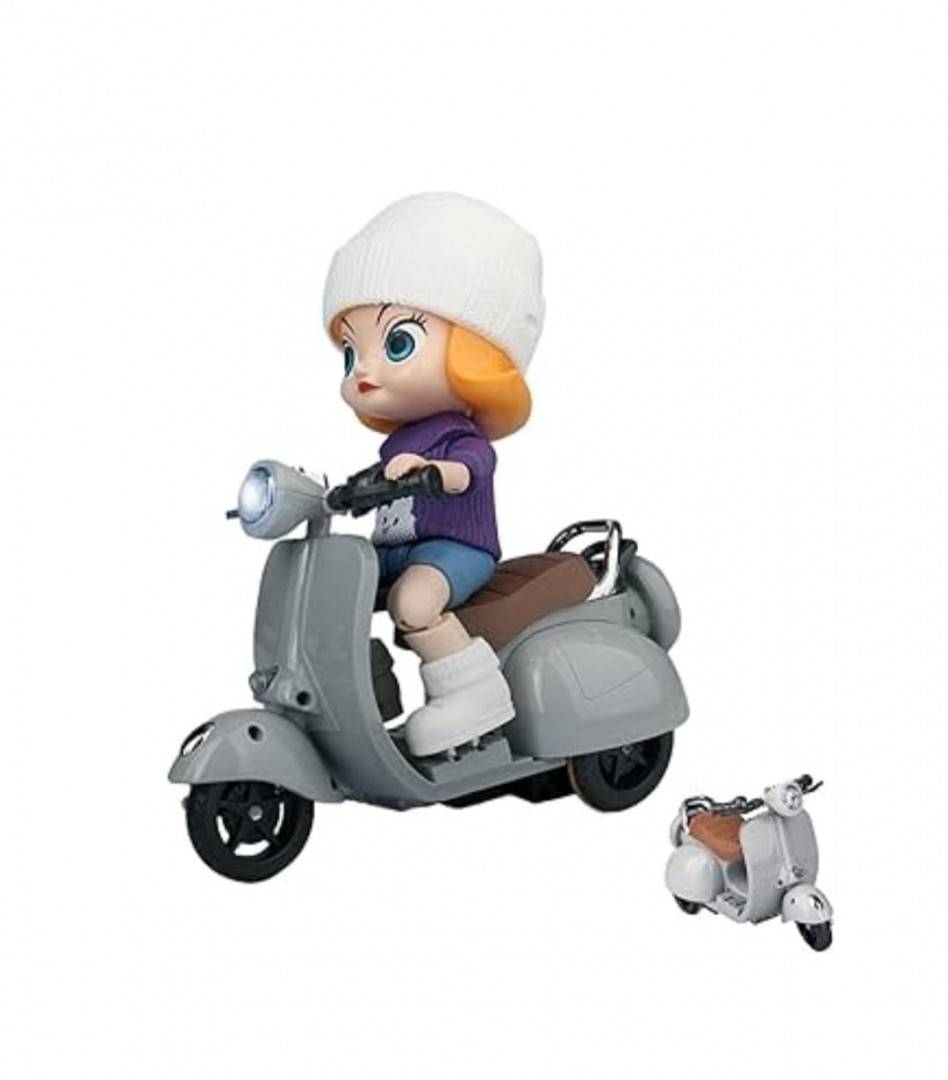 Jucarie interactiva, Fetita pe scooter, sunete si lumini, mov