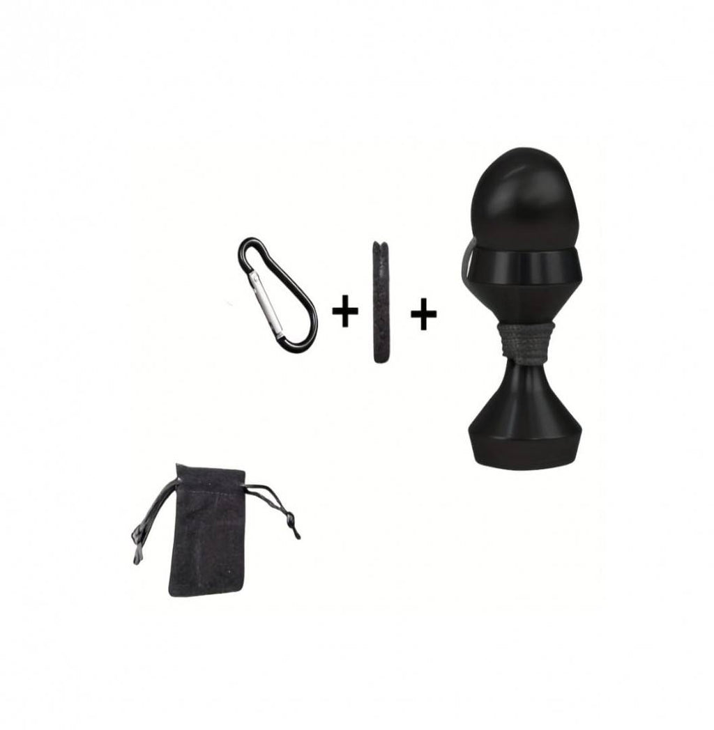 Jucarie interactiva, Mini Kendama sabie de jad, cu bila pentru varful degetului ce se poate rasuci, incepatori, anti stres