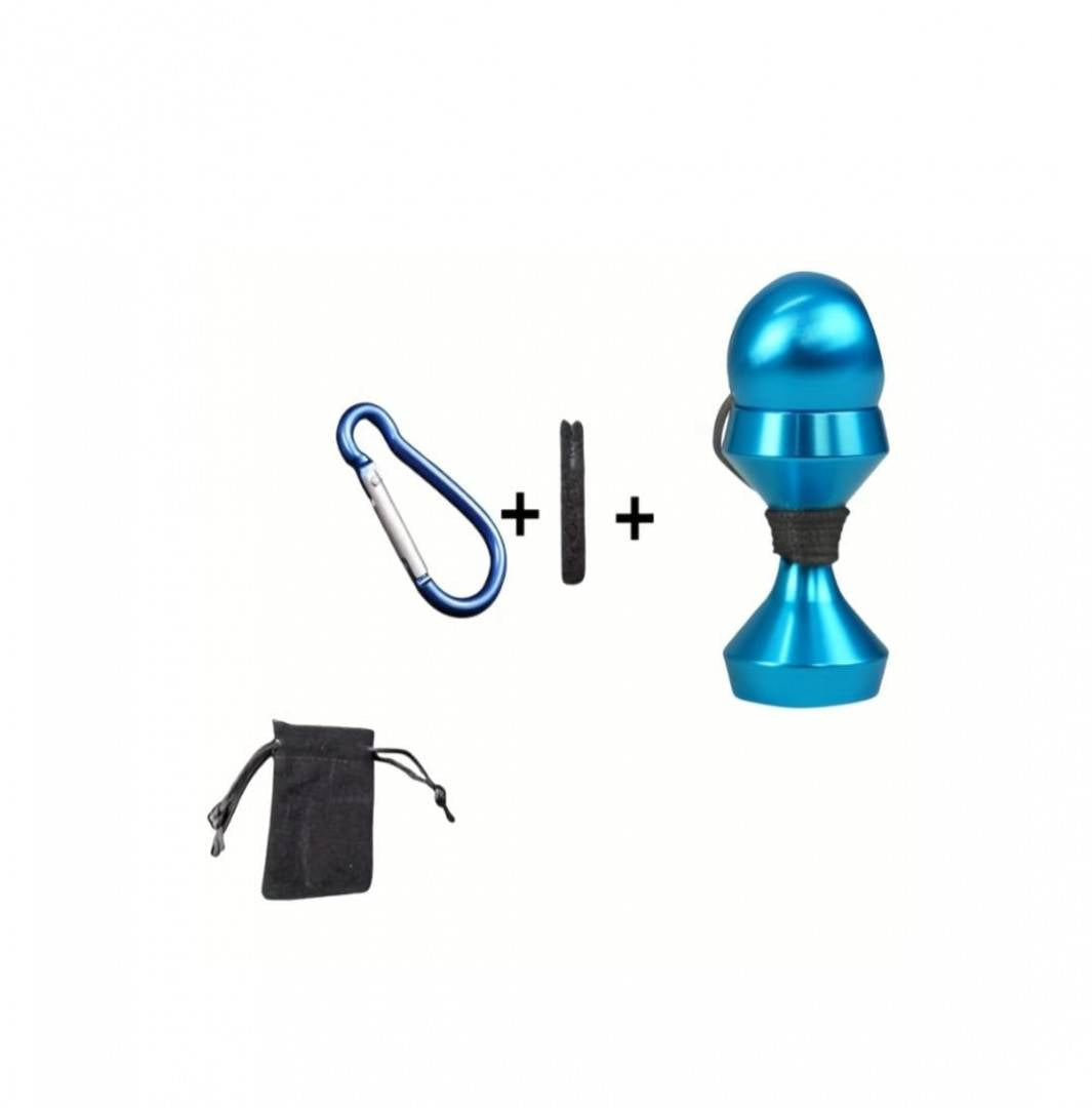 Jucarie interactiva, Mini Kendama sabie de jad, cu bila pentru varful degetului ce se poate rasuci, incepatori, anti stres
