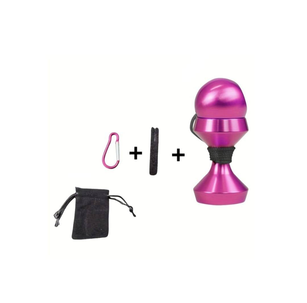 Jucarie interactiva, Mini Kendama sabie de jad, cu bila pentru varful degetului ce se poate rasuci, incepatori, anti stres