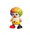 Jucarie interactiva, Model Clovn, dansator, functie lumini/sunete, multicolor, 22 cm